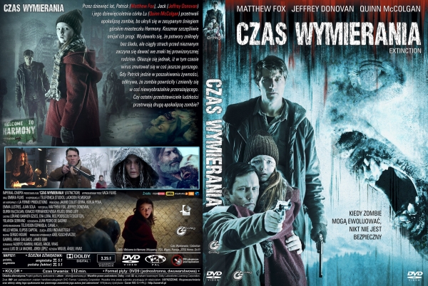 Czas Wymierania Extinction Podgląd okładki filmu Okładki DVD